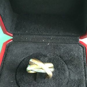 Cartier Trinity Ring size 5 1/2